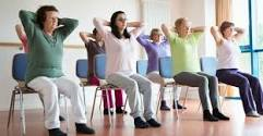 chair yoga image